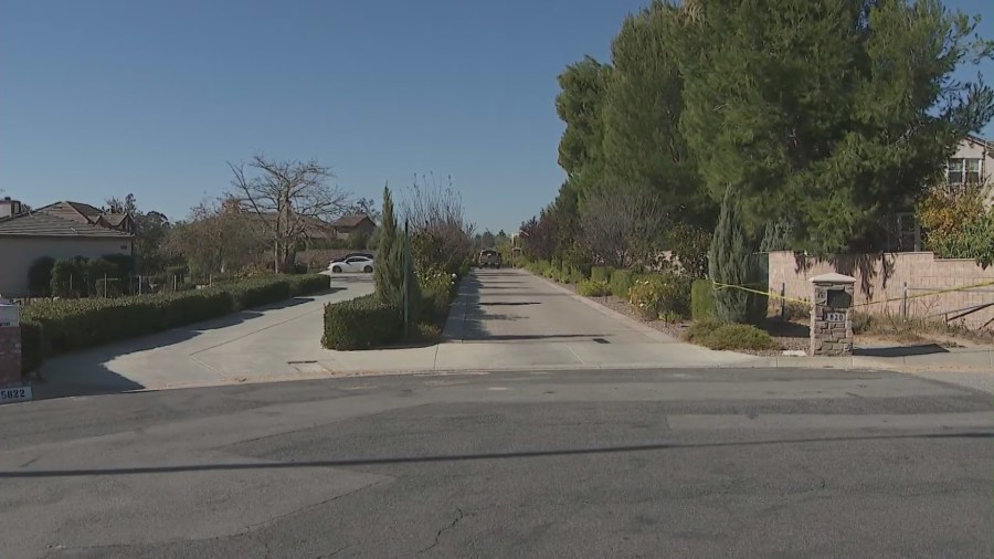 A Rancho Cucamonga family is shaken after being held at gunpoint by two home-invasion robbers who remain on the loose on Dec. 12, 2023. (KTLA)