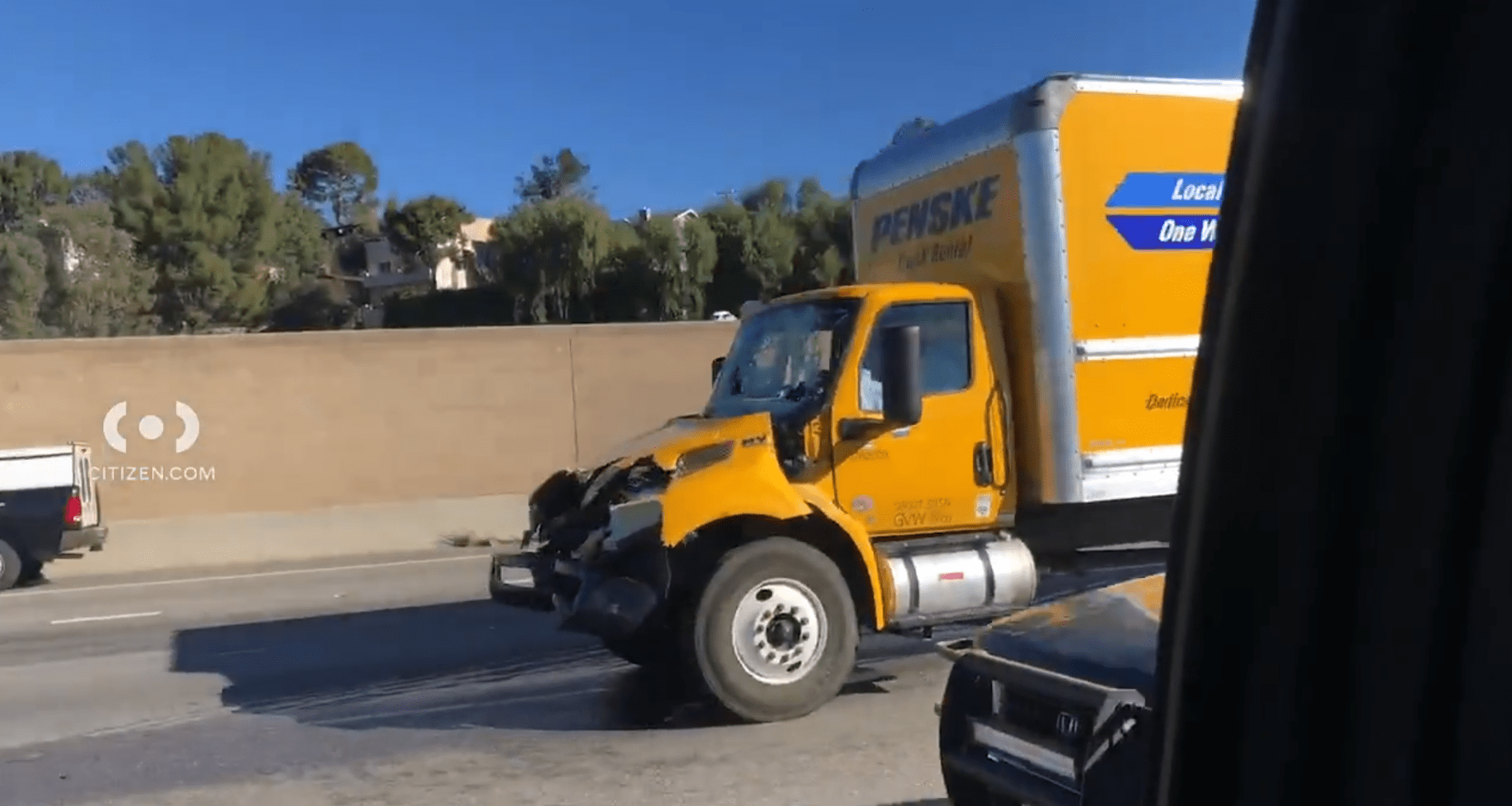 Man dead after rear ending lumber truck on SoCal freeway