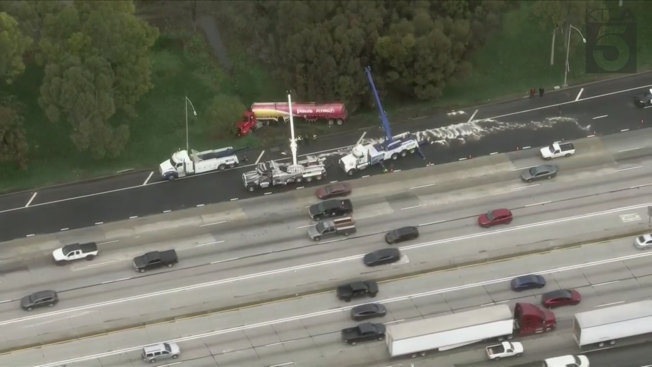 Big-rig truck crashes