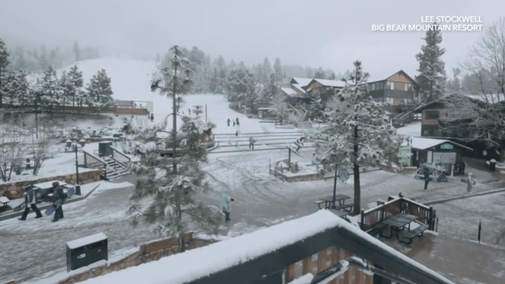 Mountain communities hit with rain, snow and slush