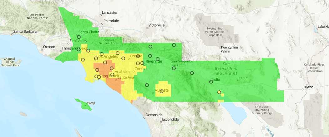 air quality map