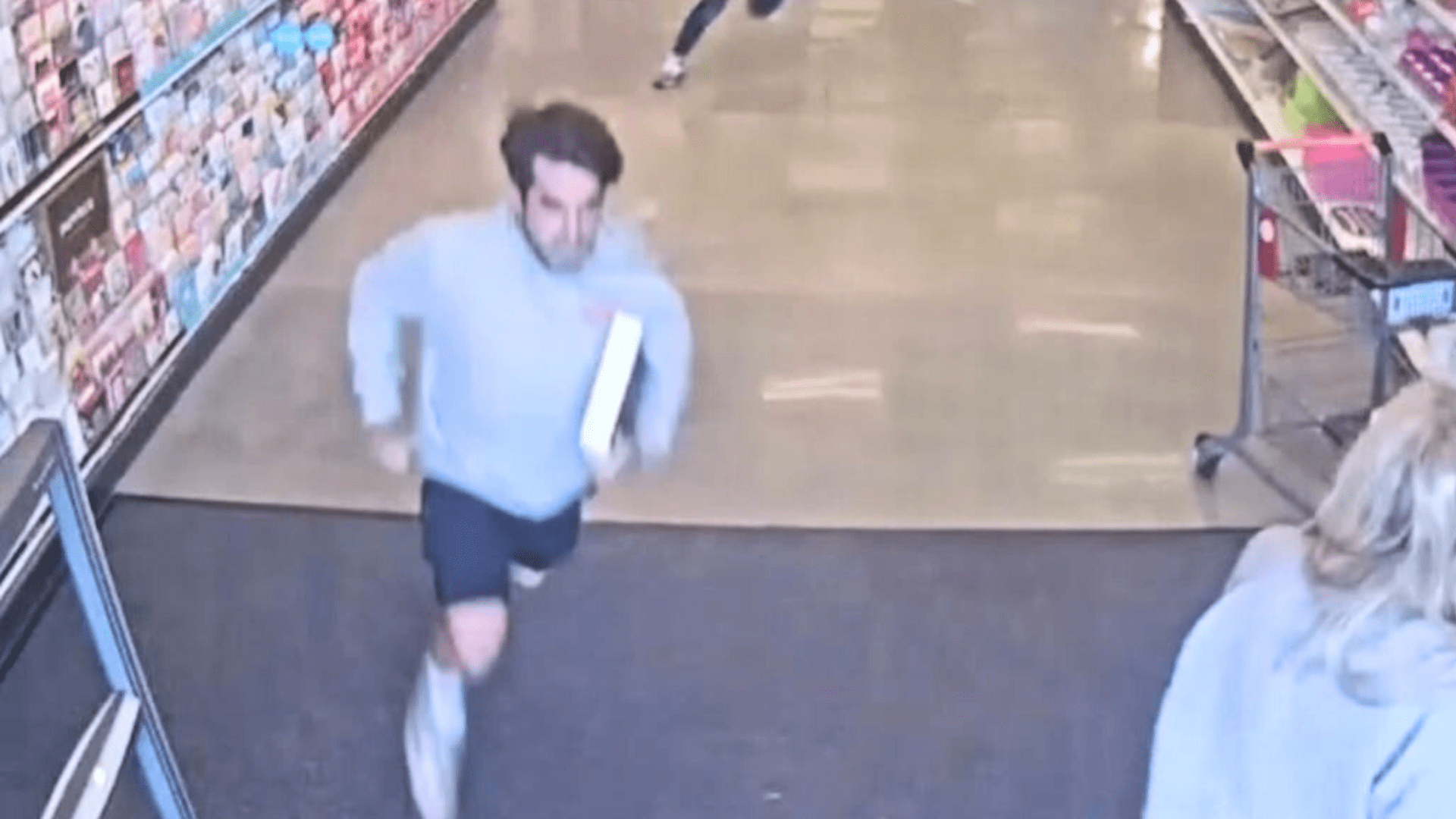 Police are searching for a suspect wanted for stealing thousands of dollars worth of items from Target stores across Southern California. (Irvine Police Department)