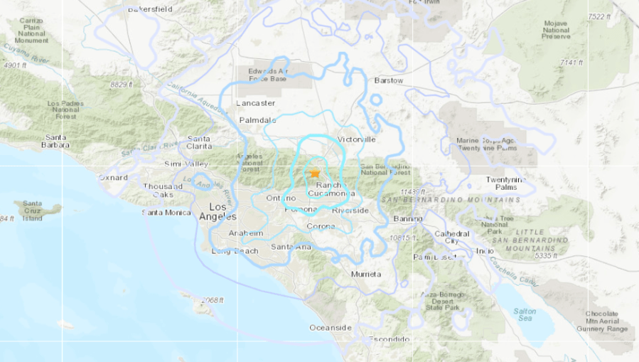 Magntitude 4.1 Earthquake