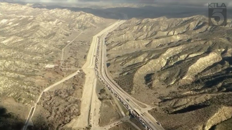 5 Freeway big rig crash