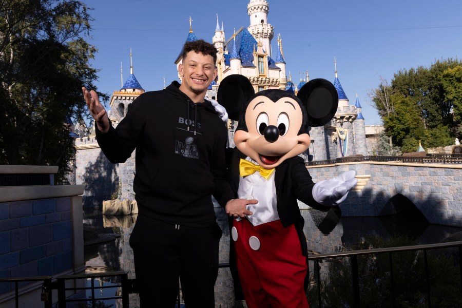 Patrick Mahomes Disneyland