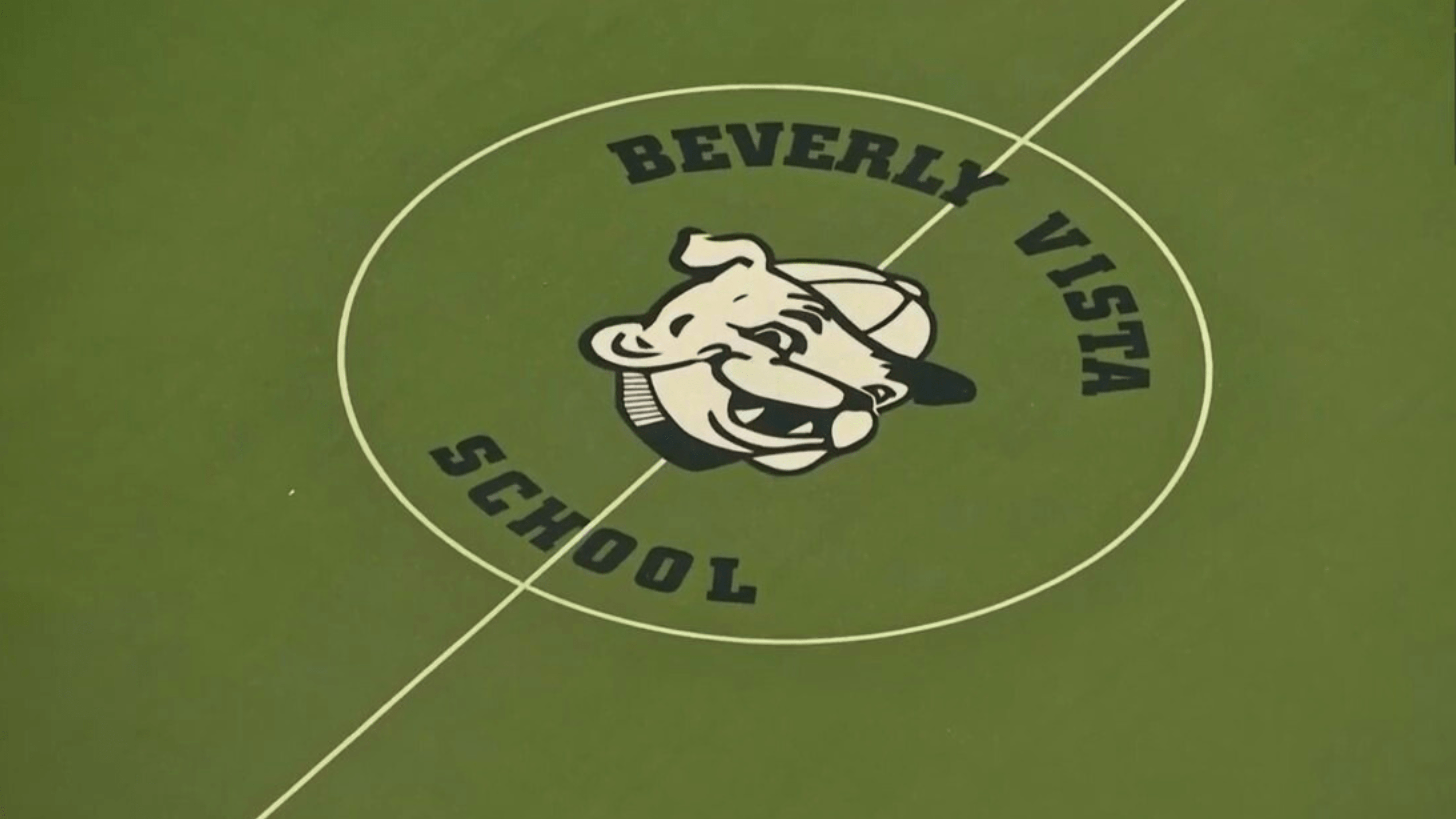 An athletic field at Beverly Vista Middle School is seen on Feb. 26, 2024.