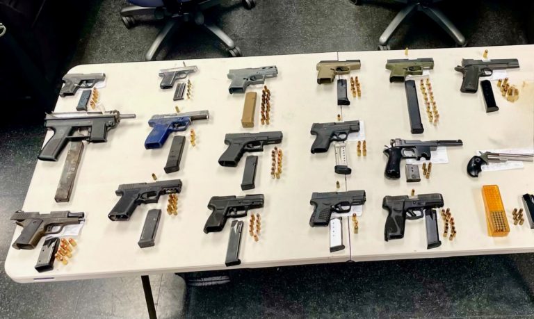 LAPD guns recovered