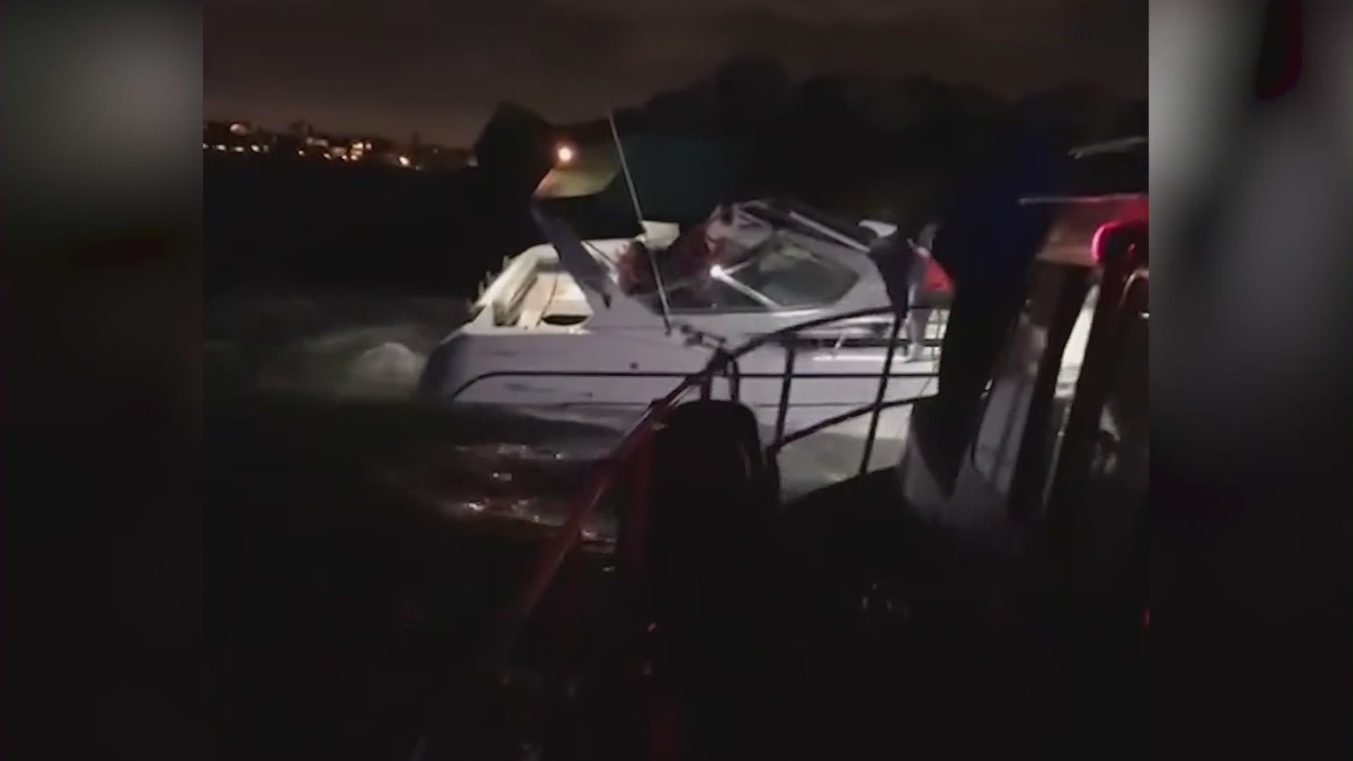 Marina boat rescue