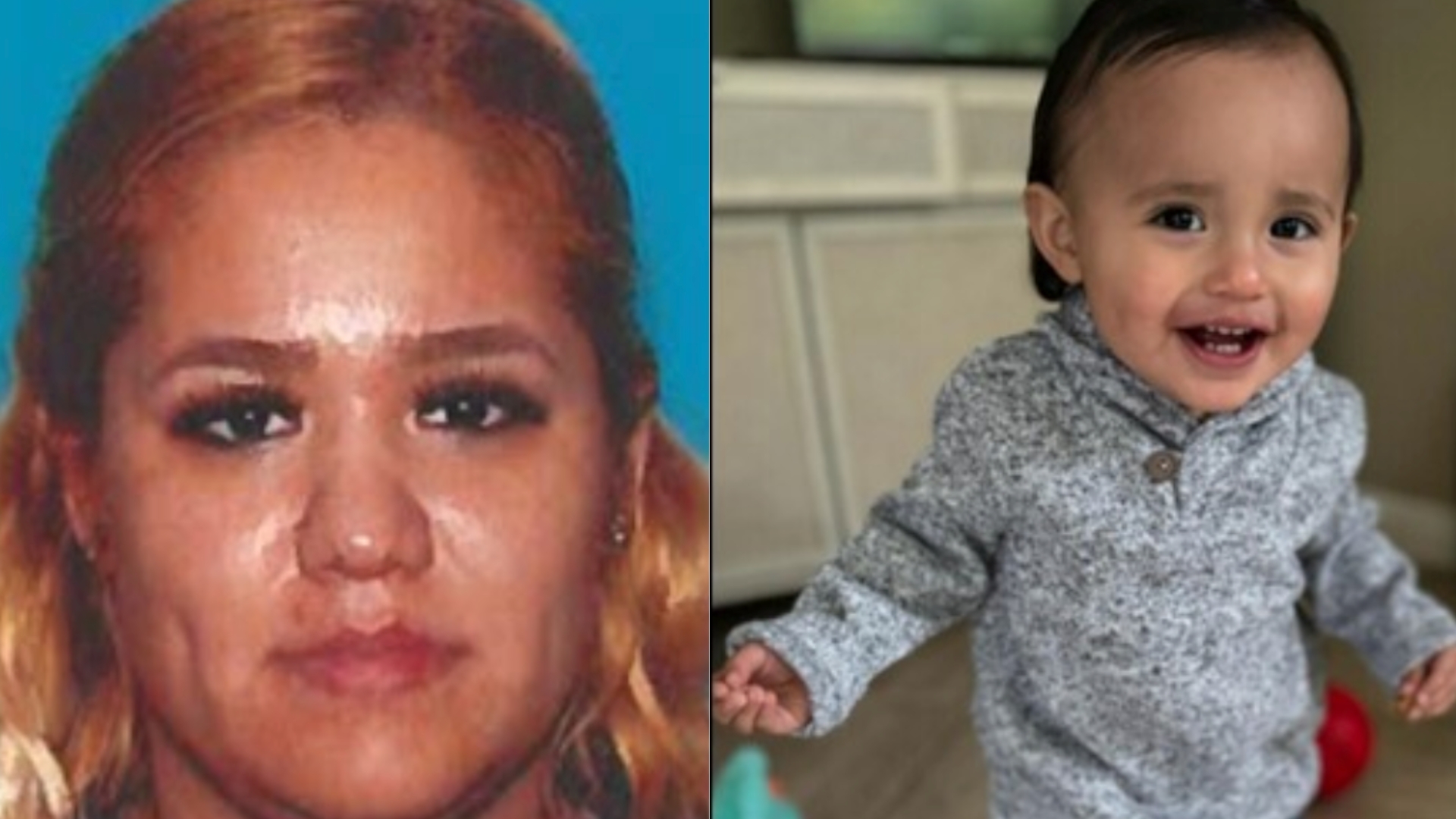 Brigette Benitez, 31, and Miguel Eduardo Medina, 17 months old, in photos from the Los Angeles County Sheriff’s Department.