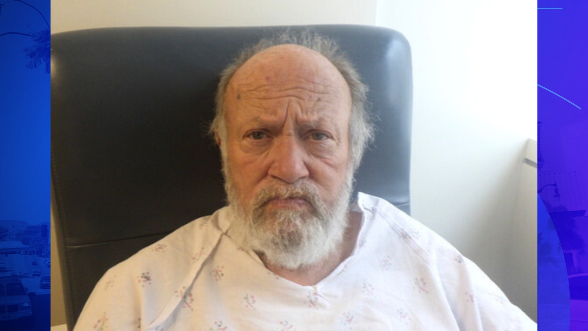 An unidentified male patient in his late 60s to early 70s was found in Redondo Beach on Feb. 19, 2024. (Los Angeles General Medical Center)