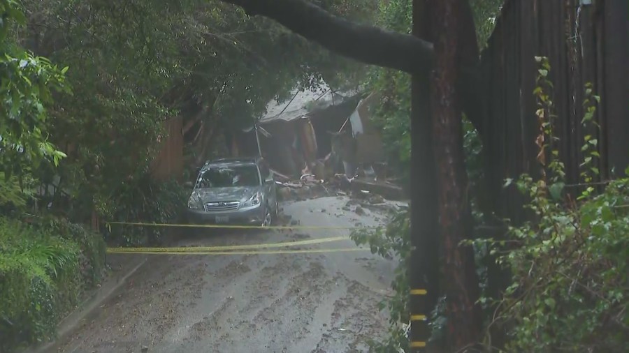 Beverly Glen Storm Damage