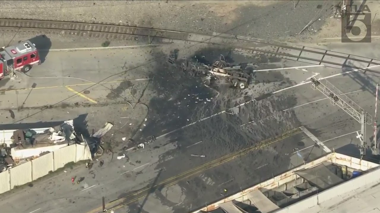 big rig explosion