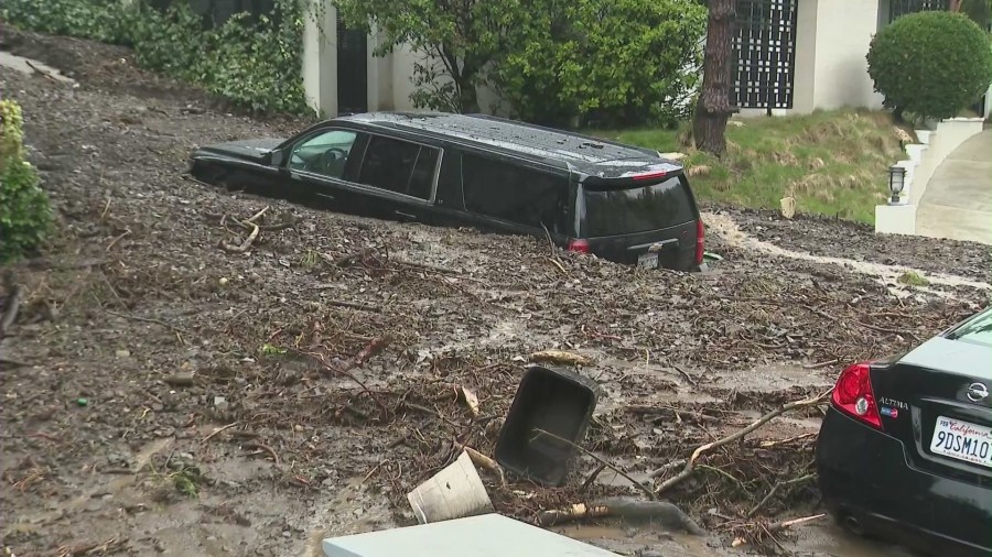 Beverly Glen mudslide