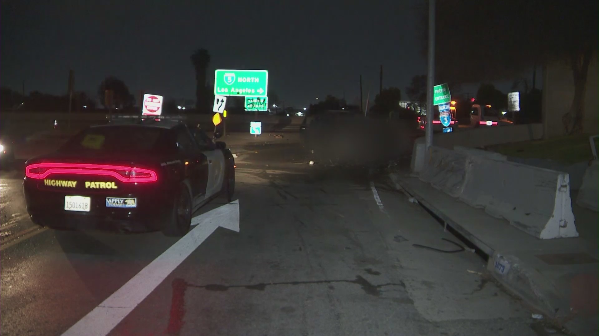 3 dead in solo-vehicle collision on 5 Freeway in Boyle Heights 