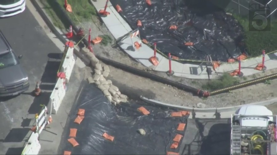 Palos Verdes Road Collapse