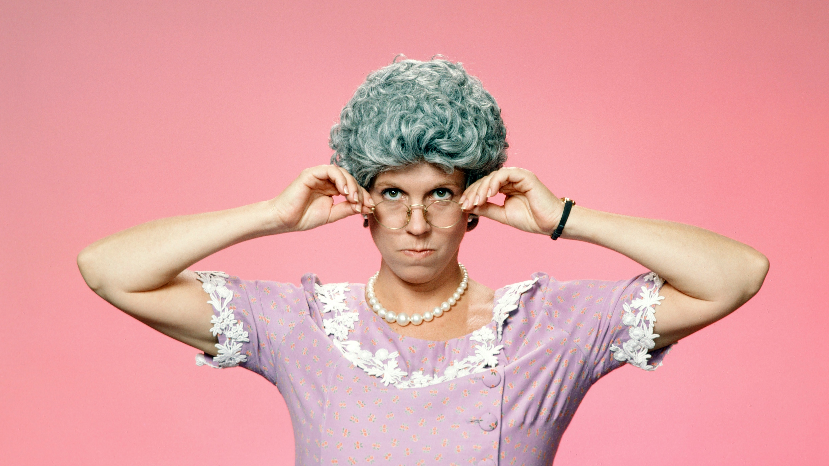 MAMA'S FAMILY -- Season 2 Gallery -- Pictured: Vicki Lawrence as Thelma 'Mama' Crowley Harper -- (Photo by: Ron Tom/NBCU Photo Bank/NBCUniversal via Getty Images via Getty Images)