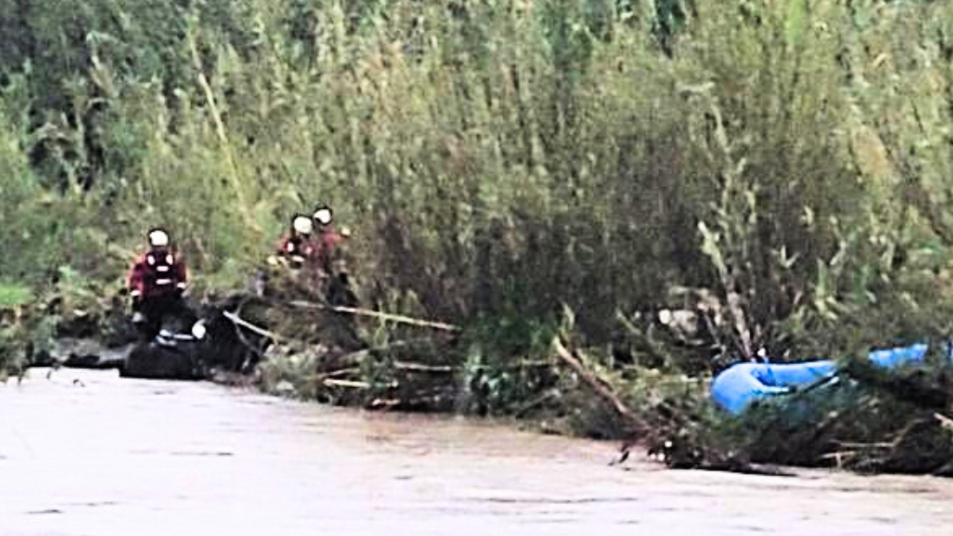 Horse and rider rescued from Santa Ana River