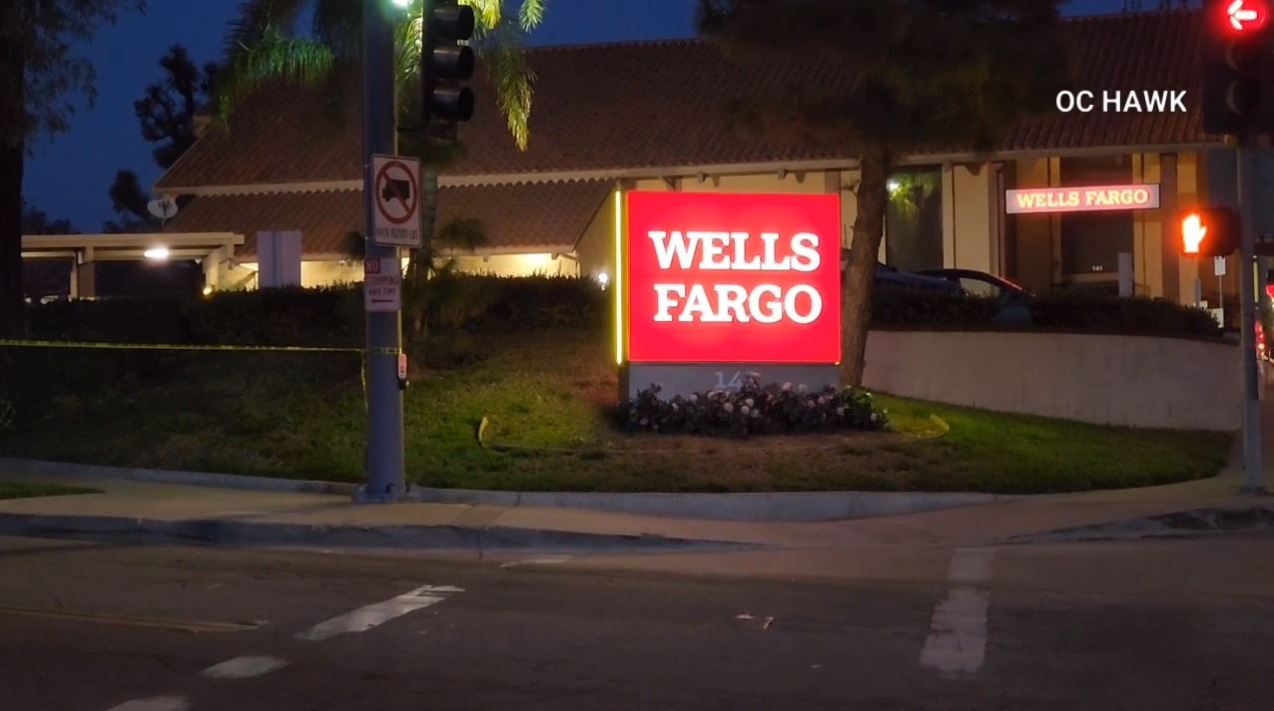 A Wells Fargo bank in Fullerton, California. (OC Hawk)