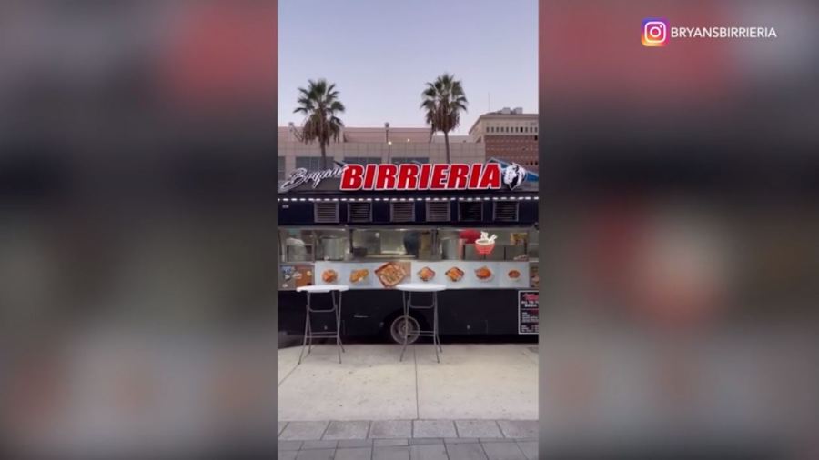 Bryan's Birrieria food truck in Southern California. (Bryan Tecun)