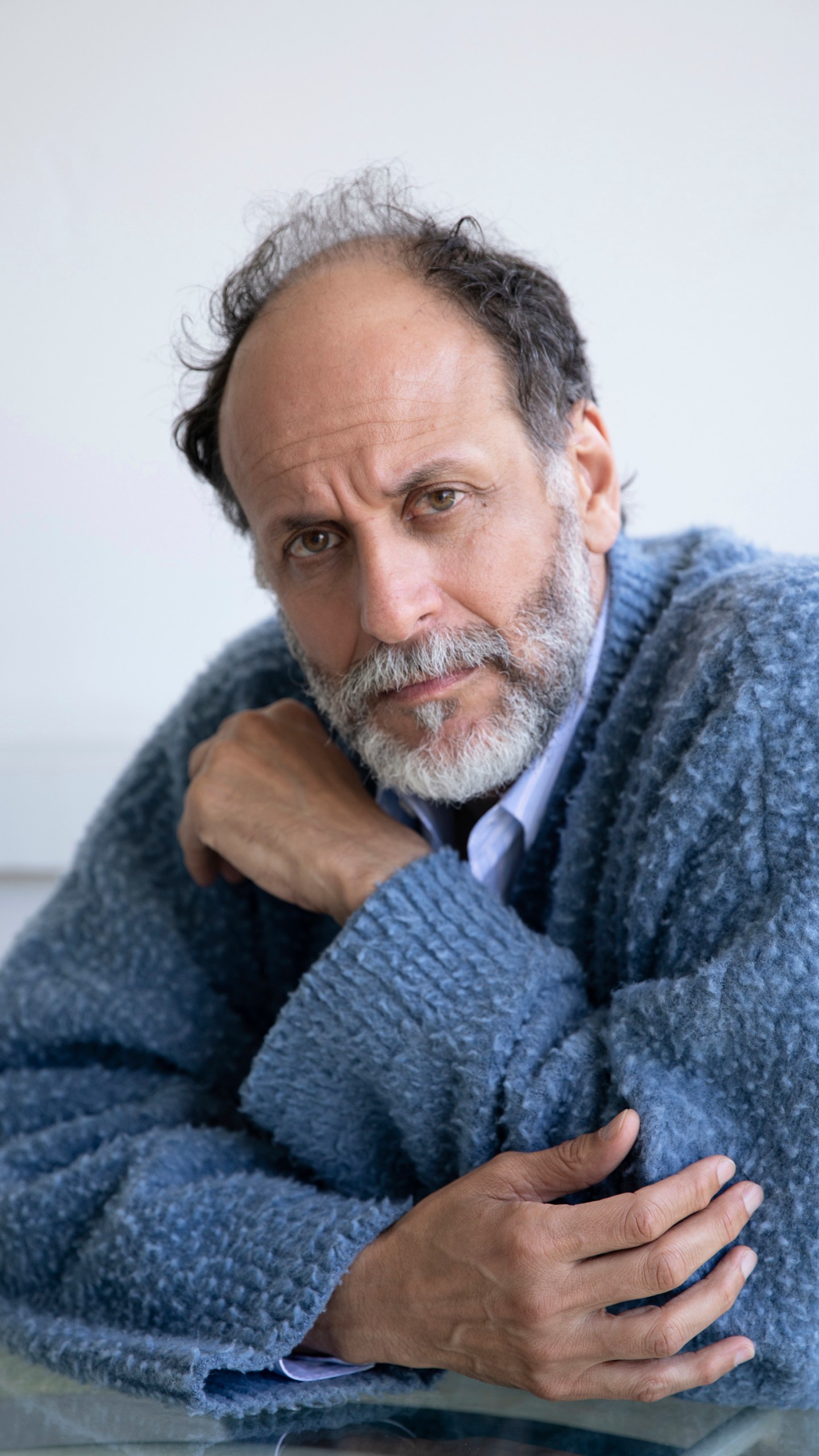 Director Luca Guadagnino poses for a portrait to promote his film "Challengers" on Friday, April 19, 2024, in Beverly Hills, Calif. (Photo by Rebecca Cabage/Invision/AP)