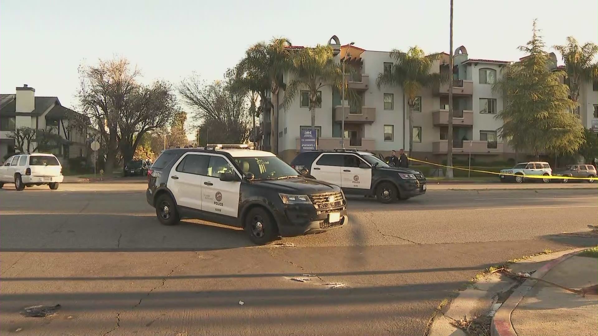 Reseda pursuit crash