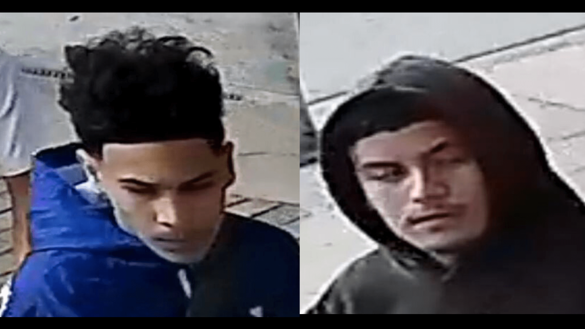 Suspects captured on security video who are wanted for a series of flash mob robberies targeting stores in L.A. County. (Los Angeles Police Department)