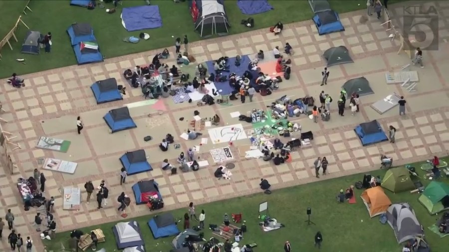 UCLA pro-Palestine demonstration