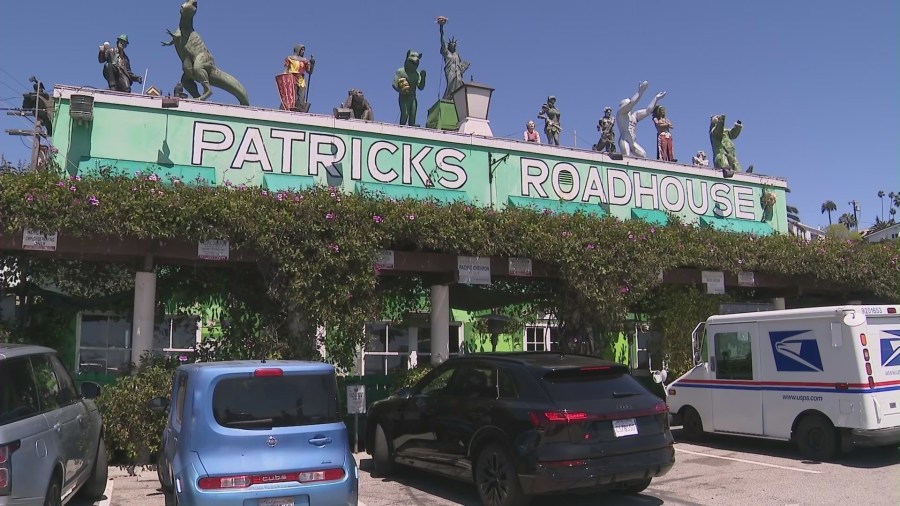 Patrick’s Roadhouse located on Pacific Coast Highway has been serving guests since 1973. (KTLA)