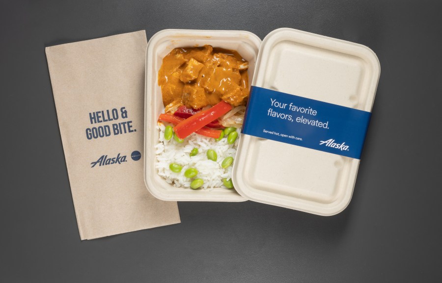 Alaska Airlines has restored its hot food menu for all cabins with food service returning officially on May 22, 2024. (Alaska Airlines