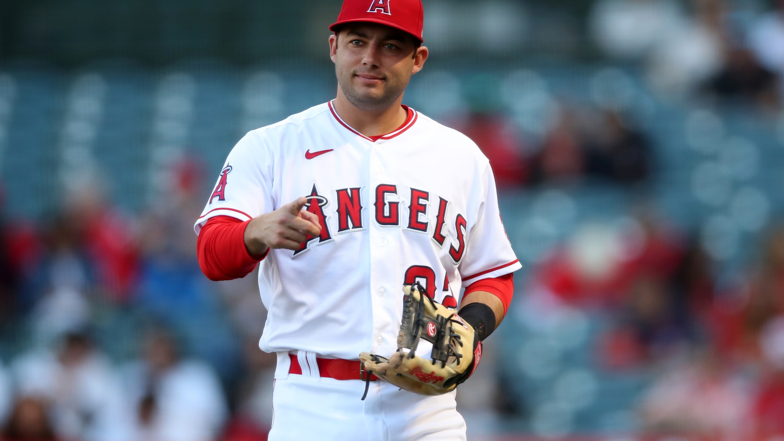 David Fletcher of the Los Angeles Angels