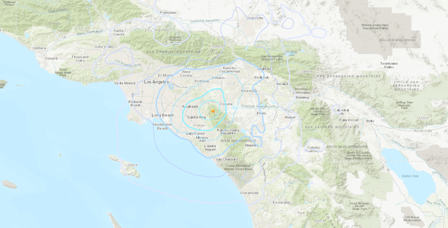 Earthquake on May 1, 2024