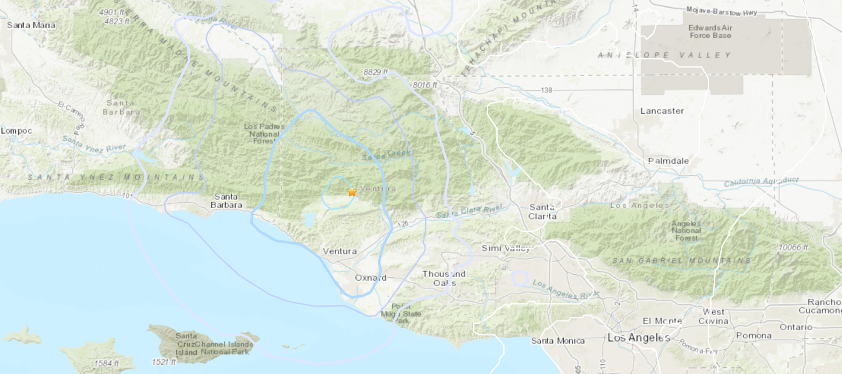 Ojai earthquake