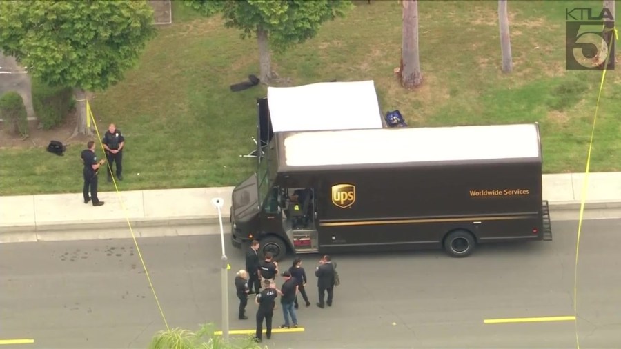 UPS driver in Orange County shot dead in parked van