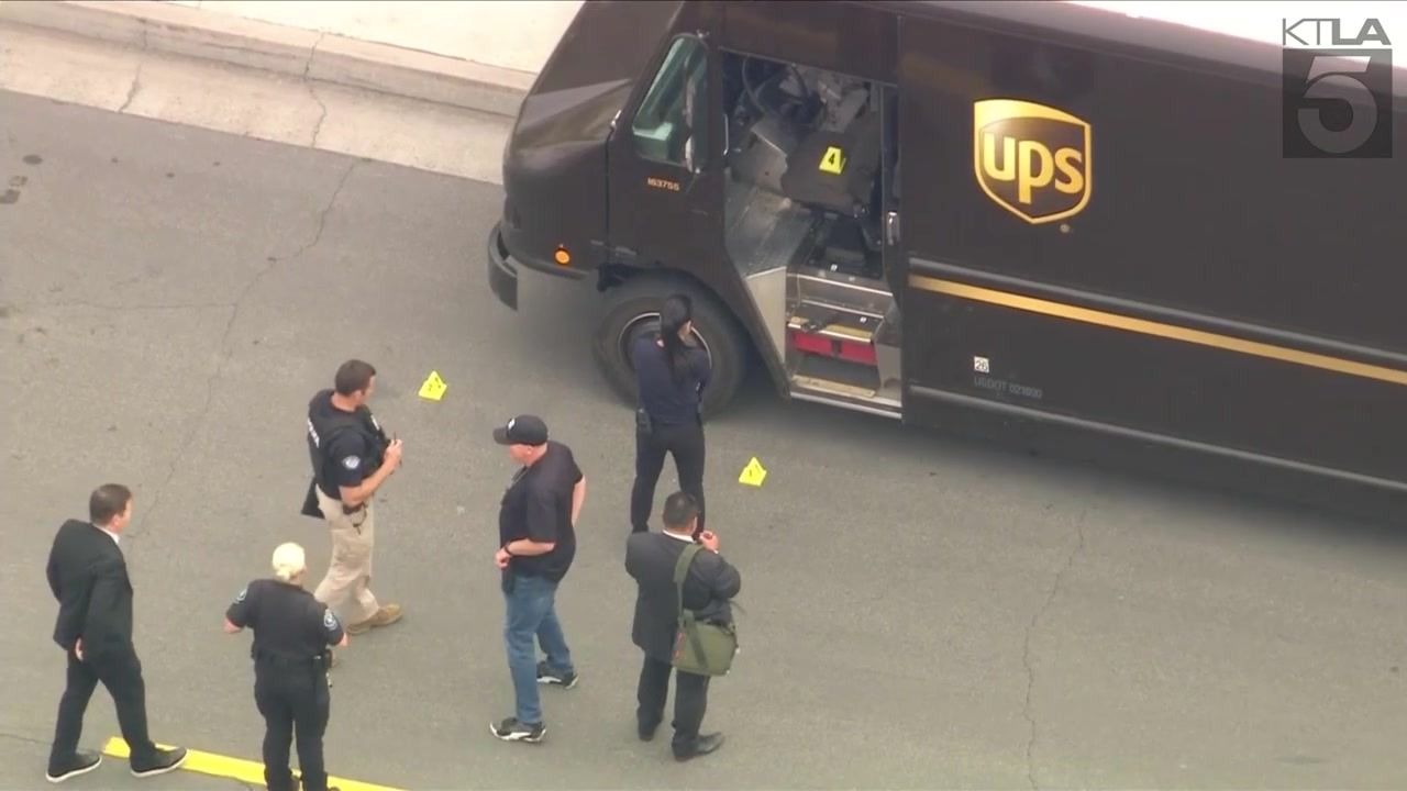 UPS driver in Orange County shot dead in parked van