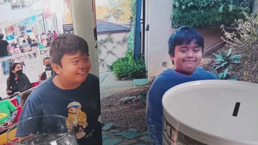 Derrick Serrano, 12, is seen in a family photo.