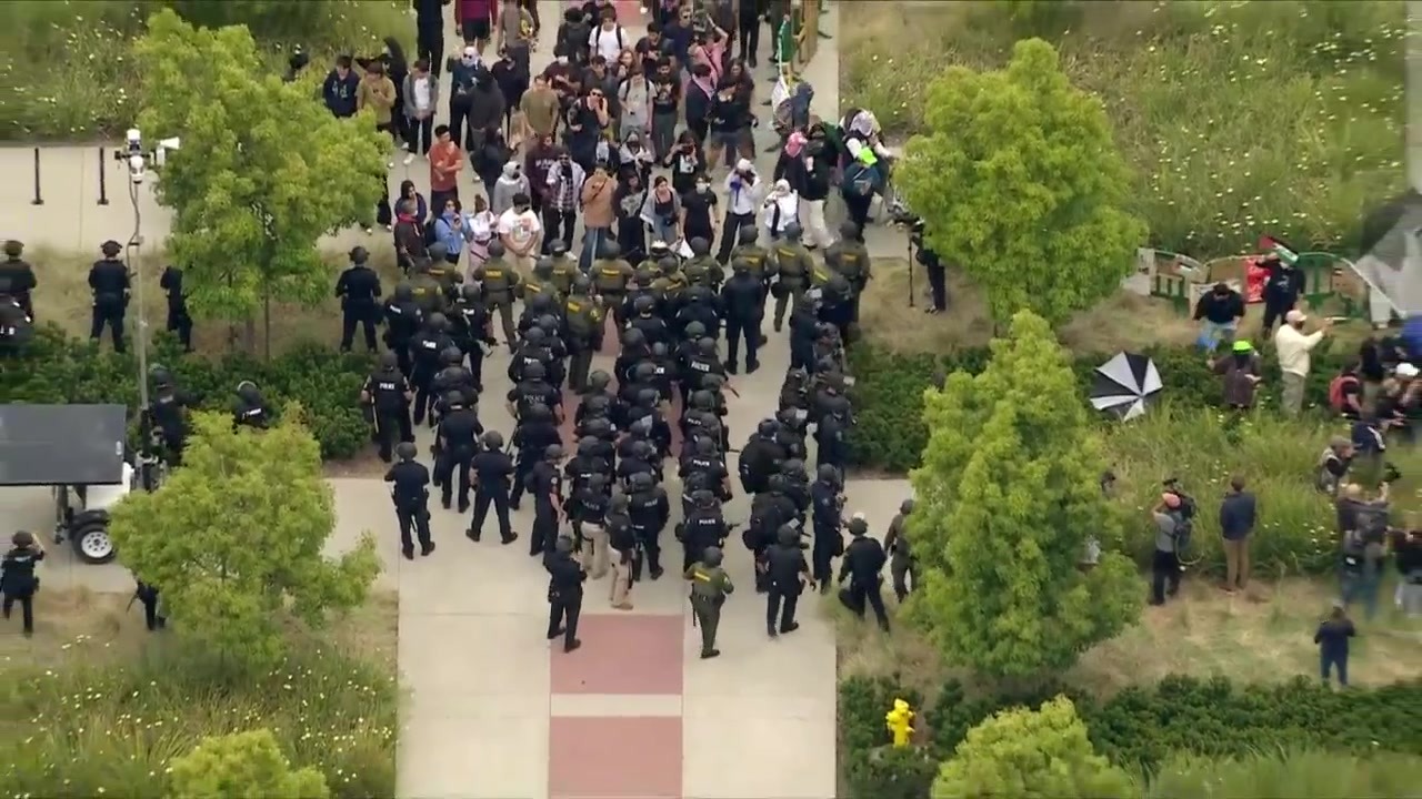 UCI Protest