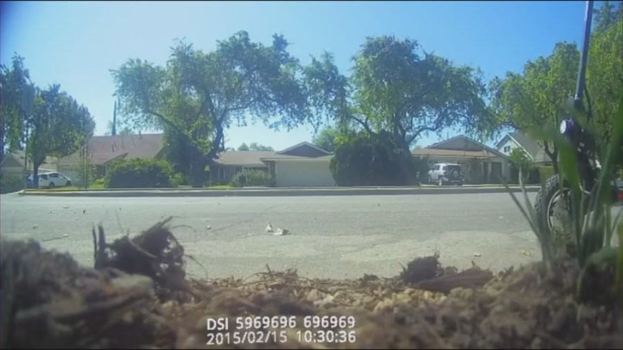 Video from the hidden camera shows the view the suspect may have been watching in real-time. (James Dimapasok)