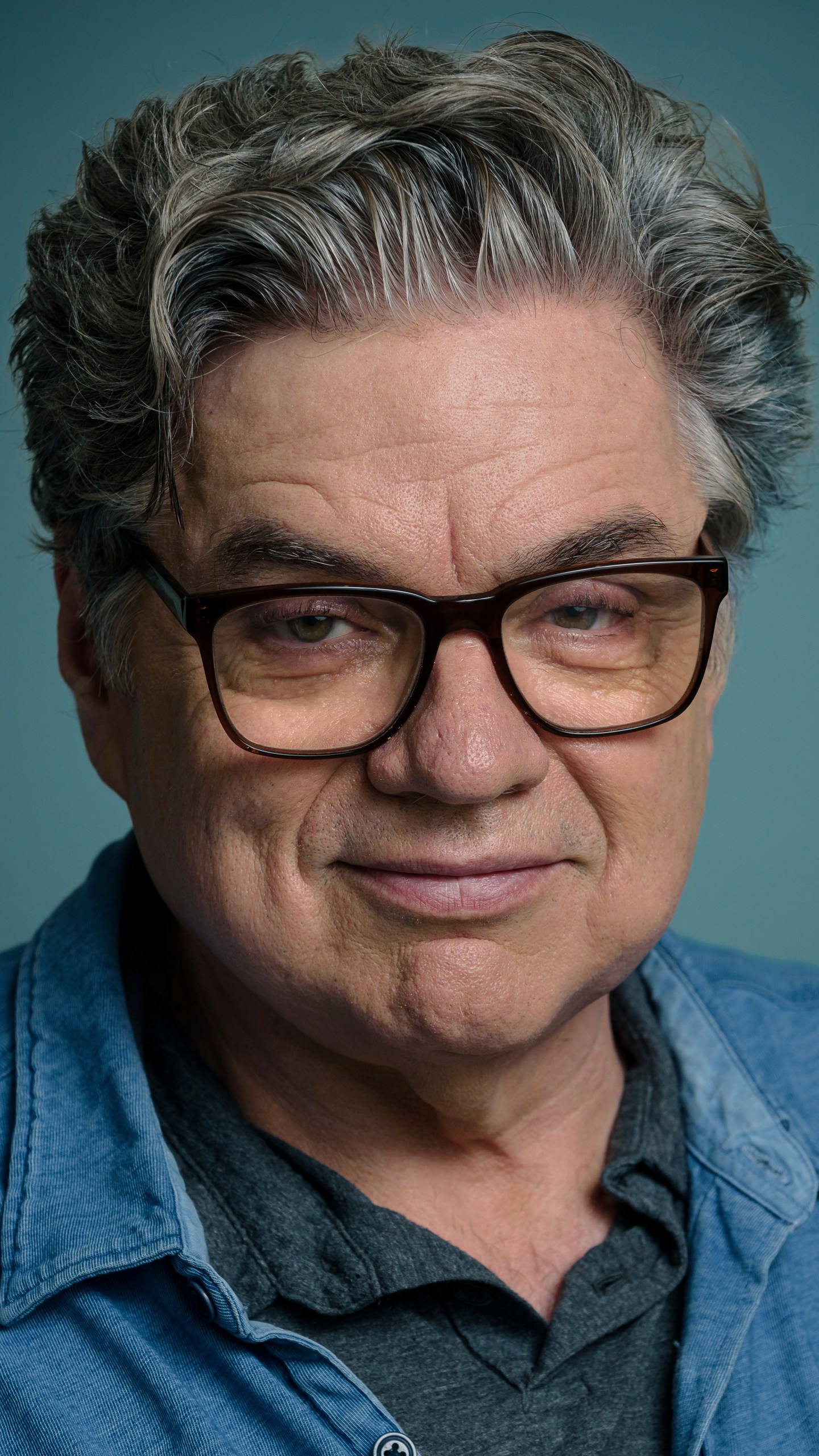 HOLD FOR STORY - Oliver Platt poses for a portrait on Thursday, June 13, 2024, in New York. (Photo by Christopher Smith/Invision/AP)