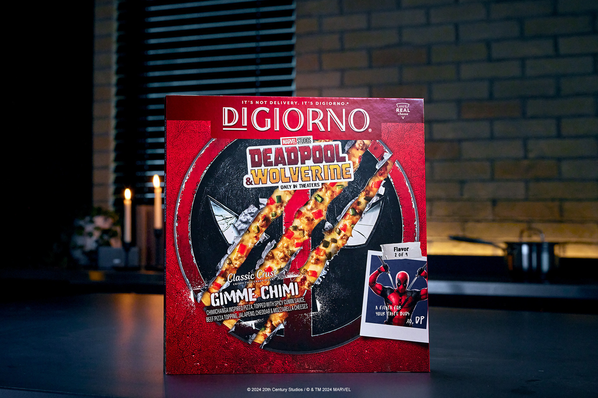 Digiorno x Deadpool Pizza