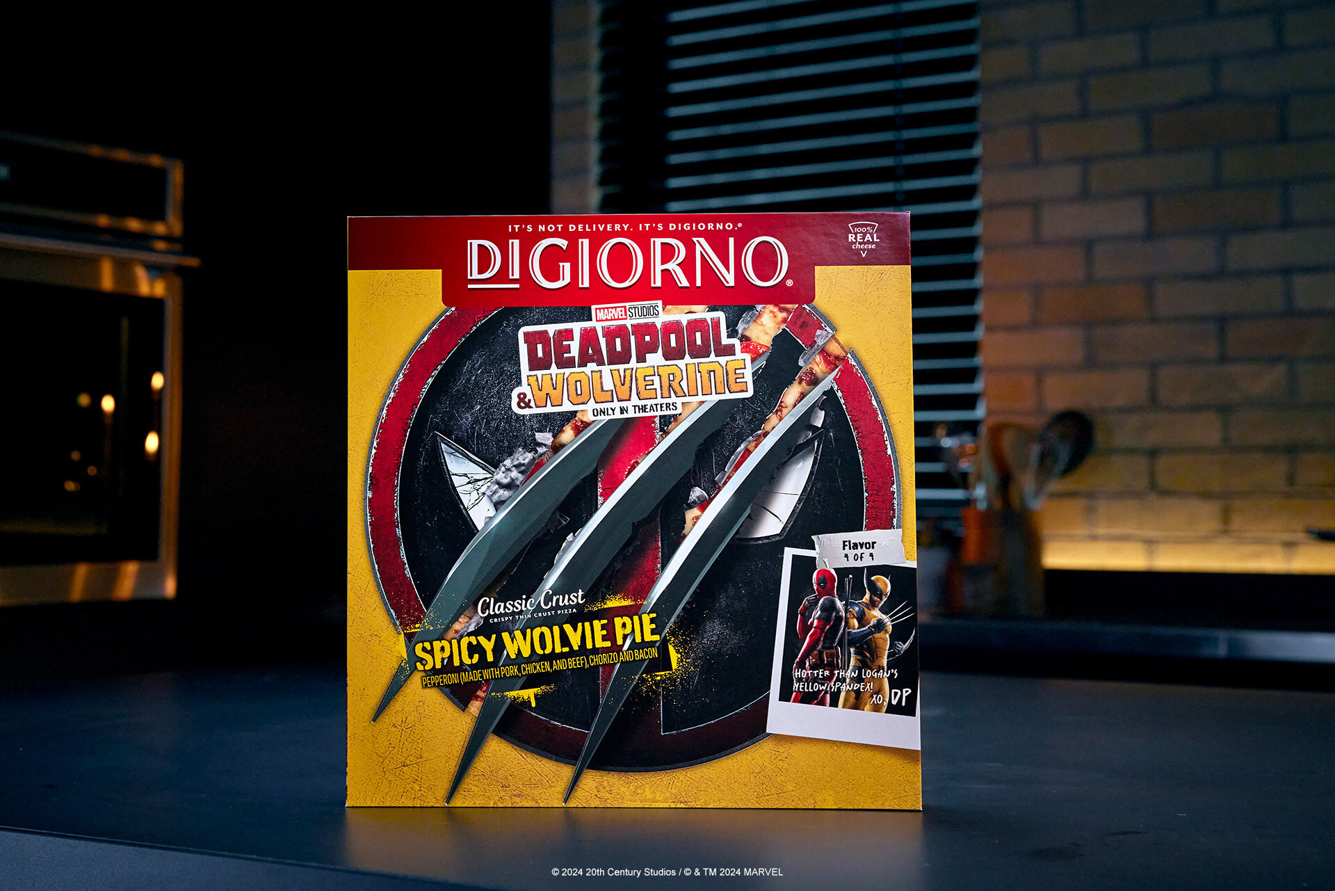 Digiorno x Deadpool Pizza