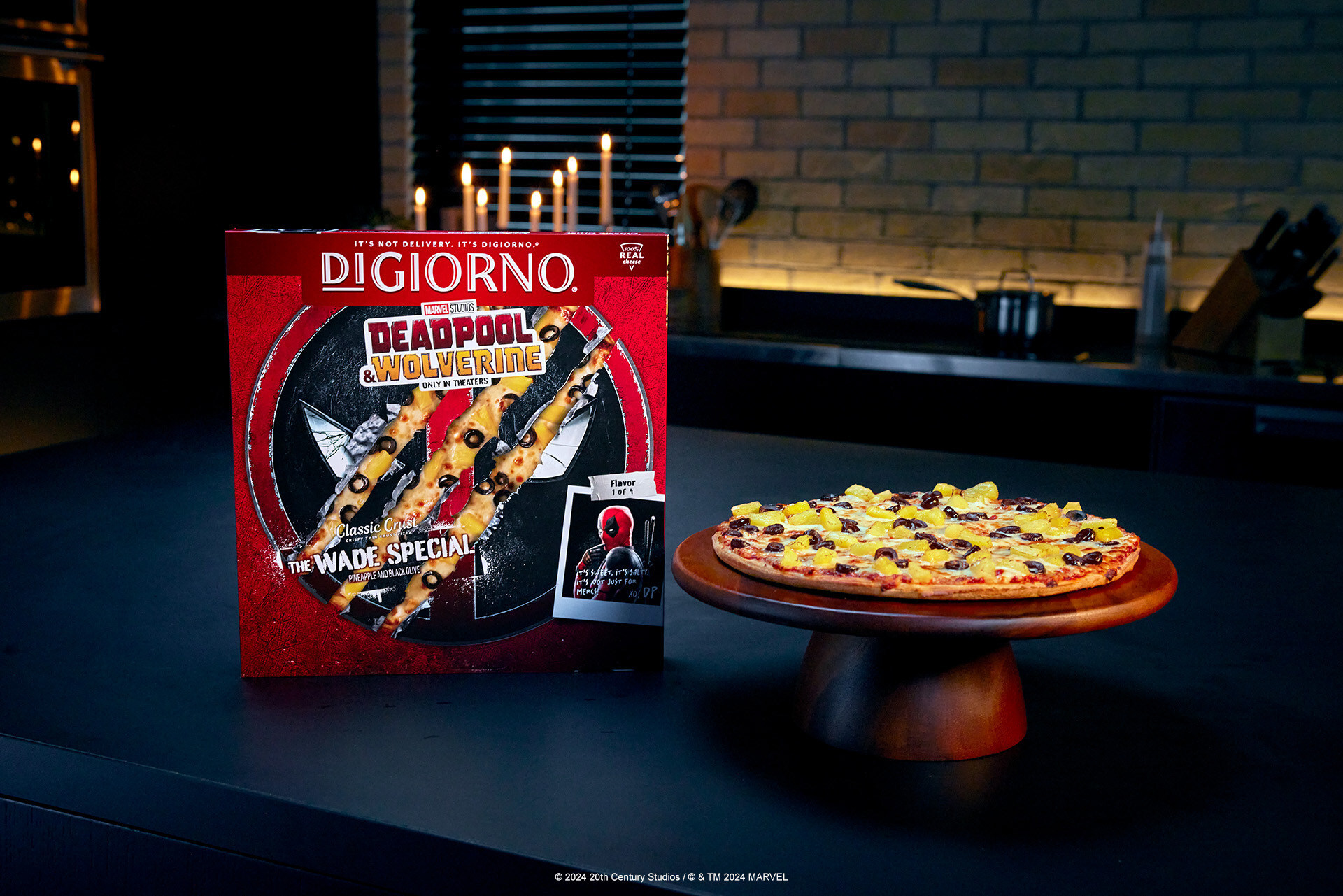 Digiorno x Deadpool Pizza