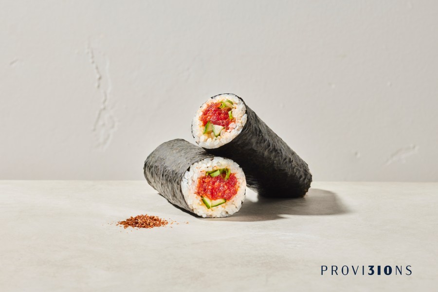 Spicy Tuna Sushi Dog