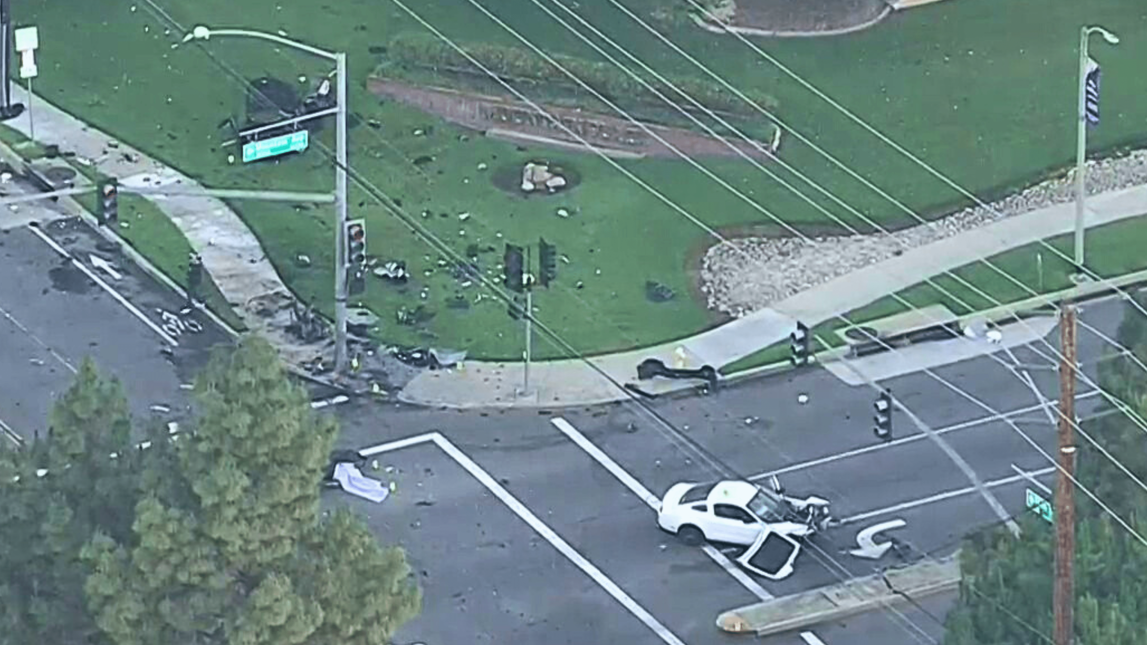 A pursuit ended with a deadly crash in Upland