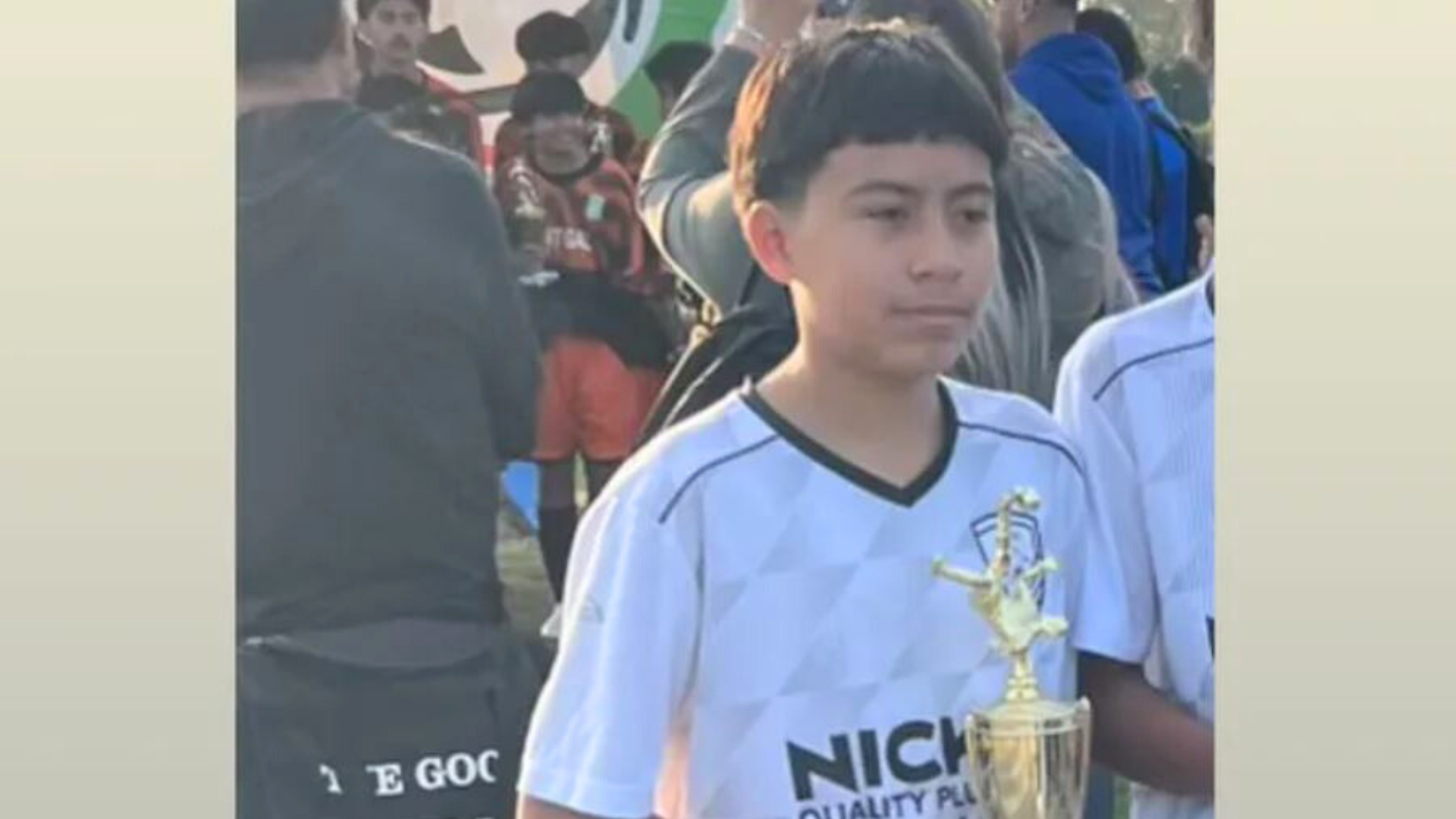 The victim, Daniel Vargas. 13, is seen in a family photo. (GoFundMe)