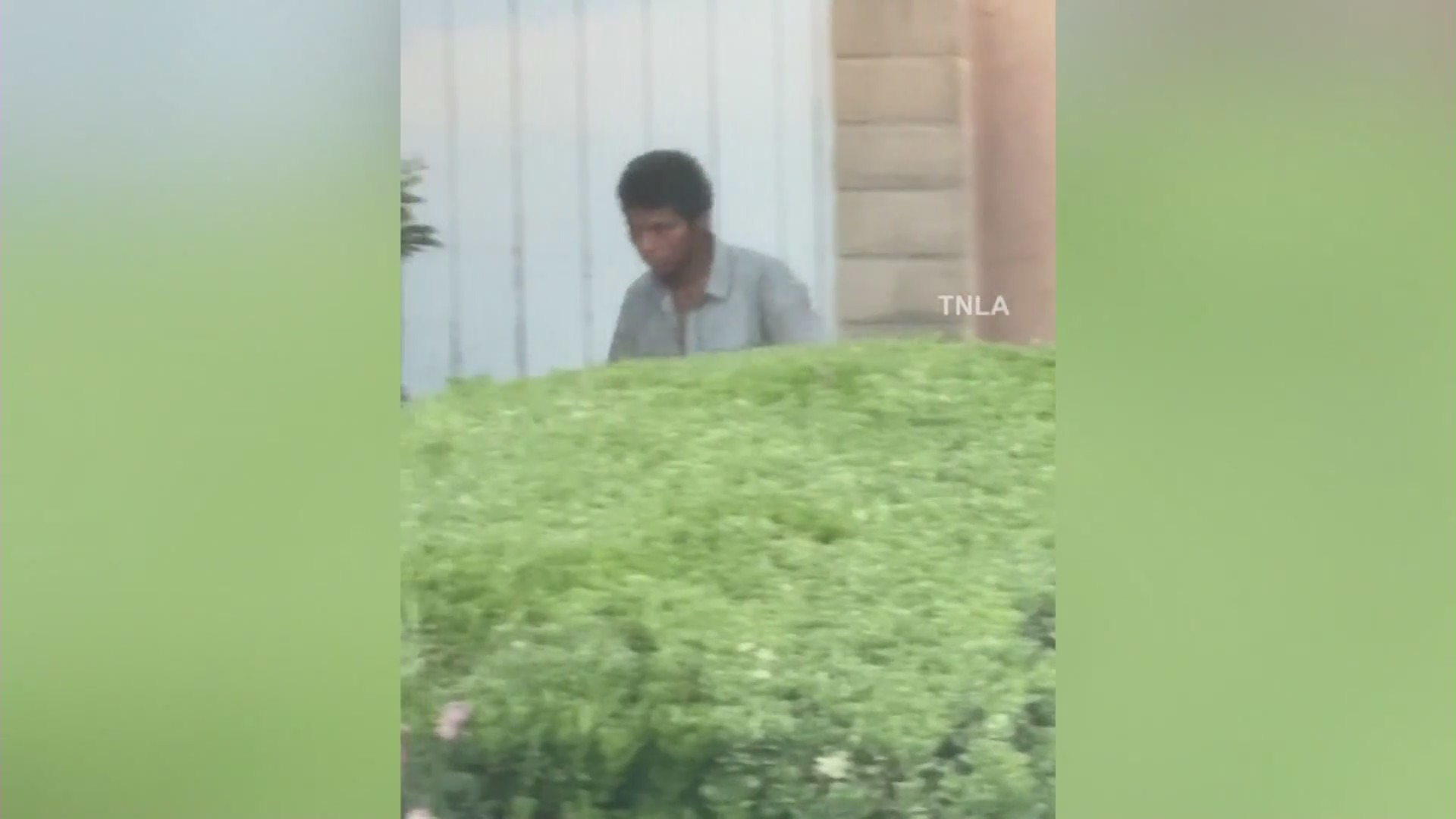 An armed male suspect was seen prowling a West Hills neighborhood on June 13, 2024. (TNLA)