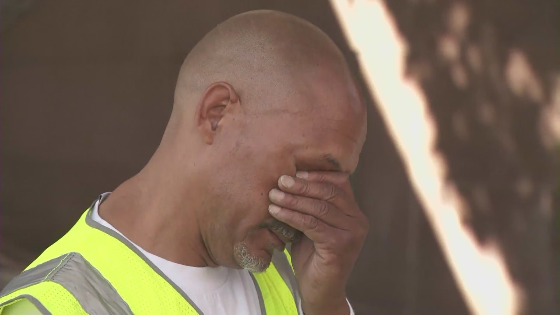 Montise Bulley is seen at a press conference announcing a $65 million wrongful death lawsuit against the Los Angeles County Department of Children and Family Services on June 26, 2024. (KTLA)