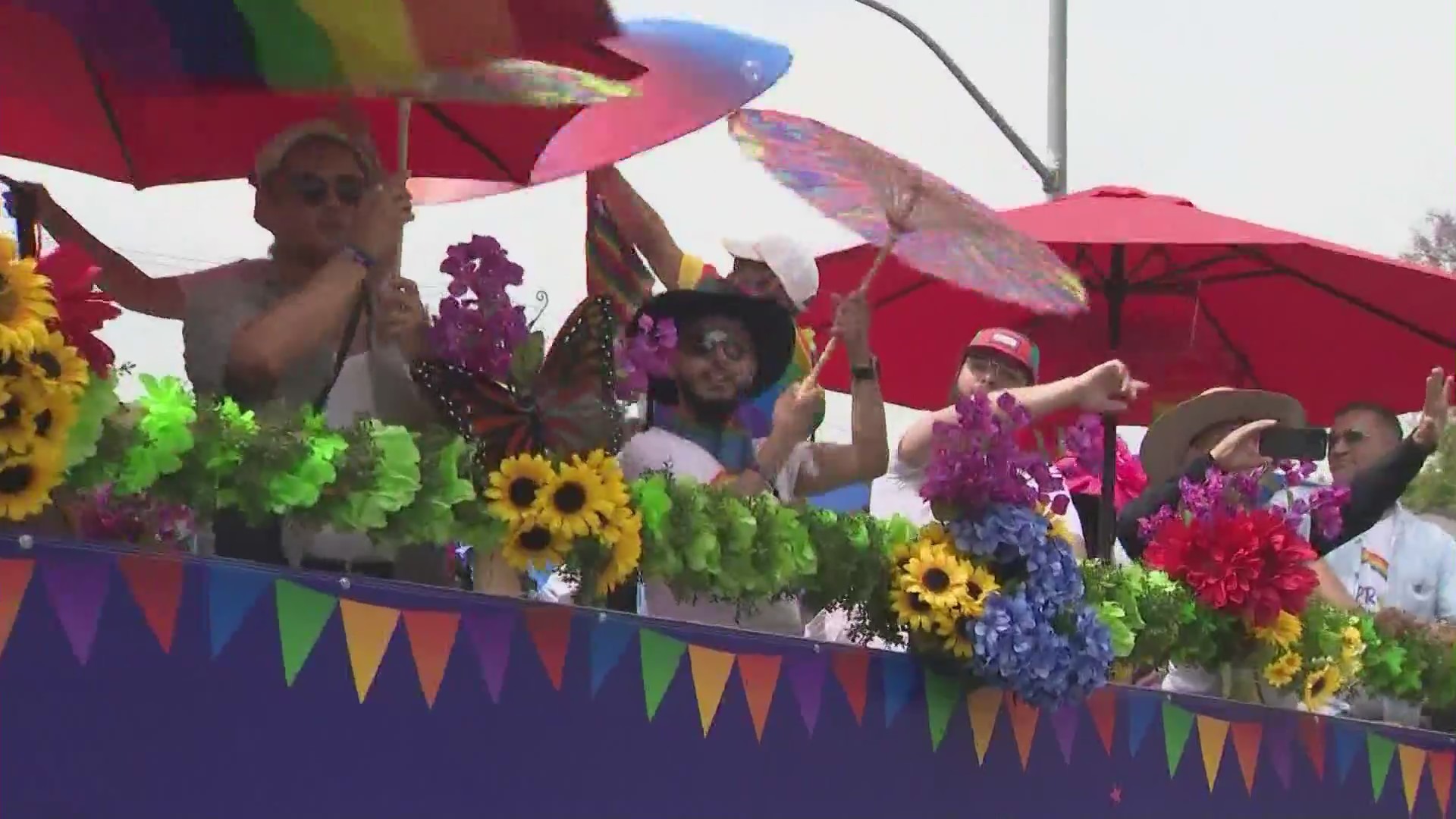 WeHo Pride float