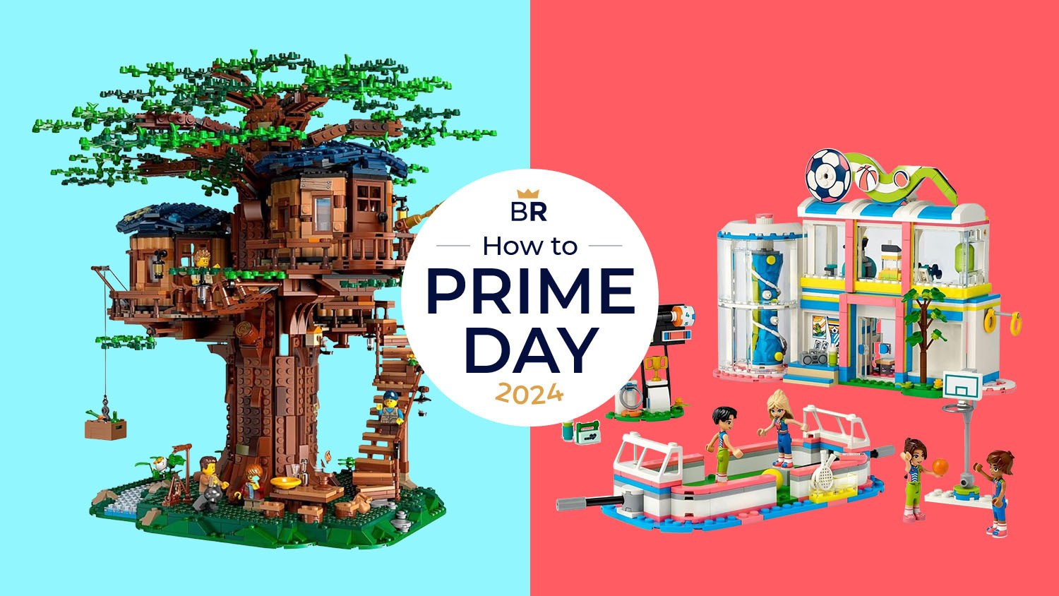 Lego/BestReviews illustration / The best Prime Day Lego sets that rarely go on sale