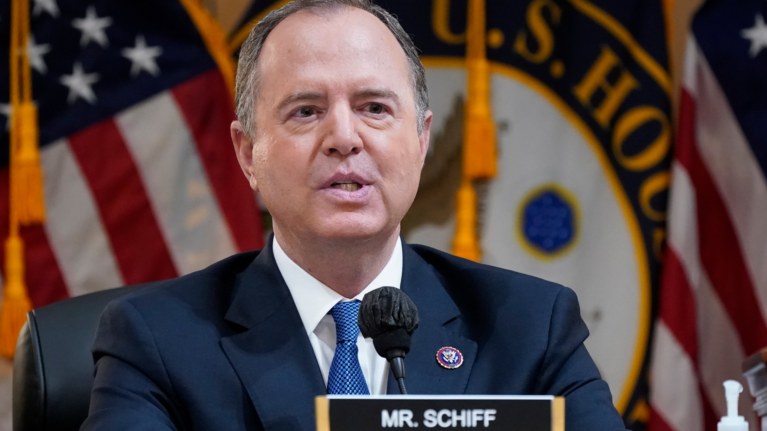 FILE - Rep. Adam Schiff, D-Calif., during a hearing at the Capitol in Washington, on June 21, 2022. (AP Photo/J. Scott Applewhite, File)