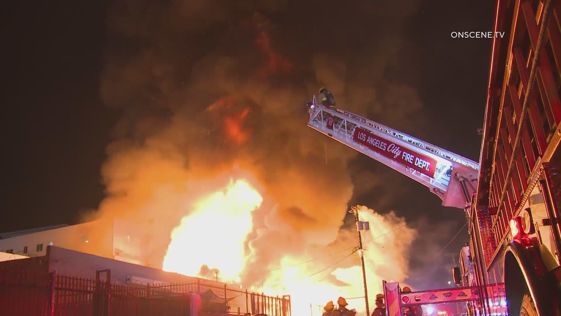 DTLA fire